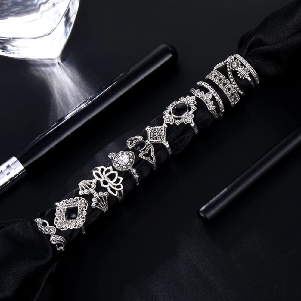 ♛ Ártemis Midi Rings Set - Picture 4 of 8